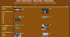 Desktop Screenshot of foto.hudba-jistebnik.cz